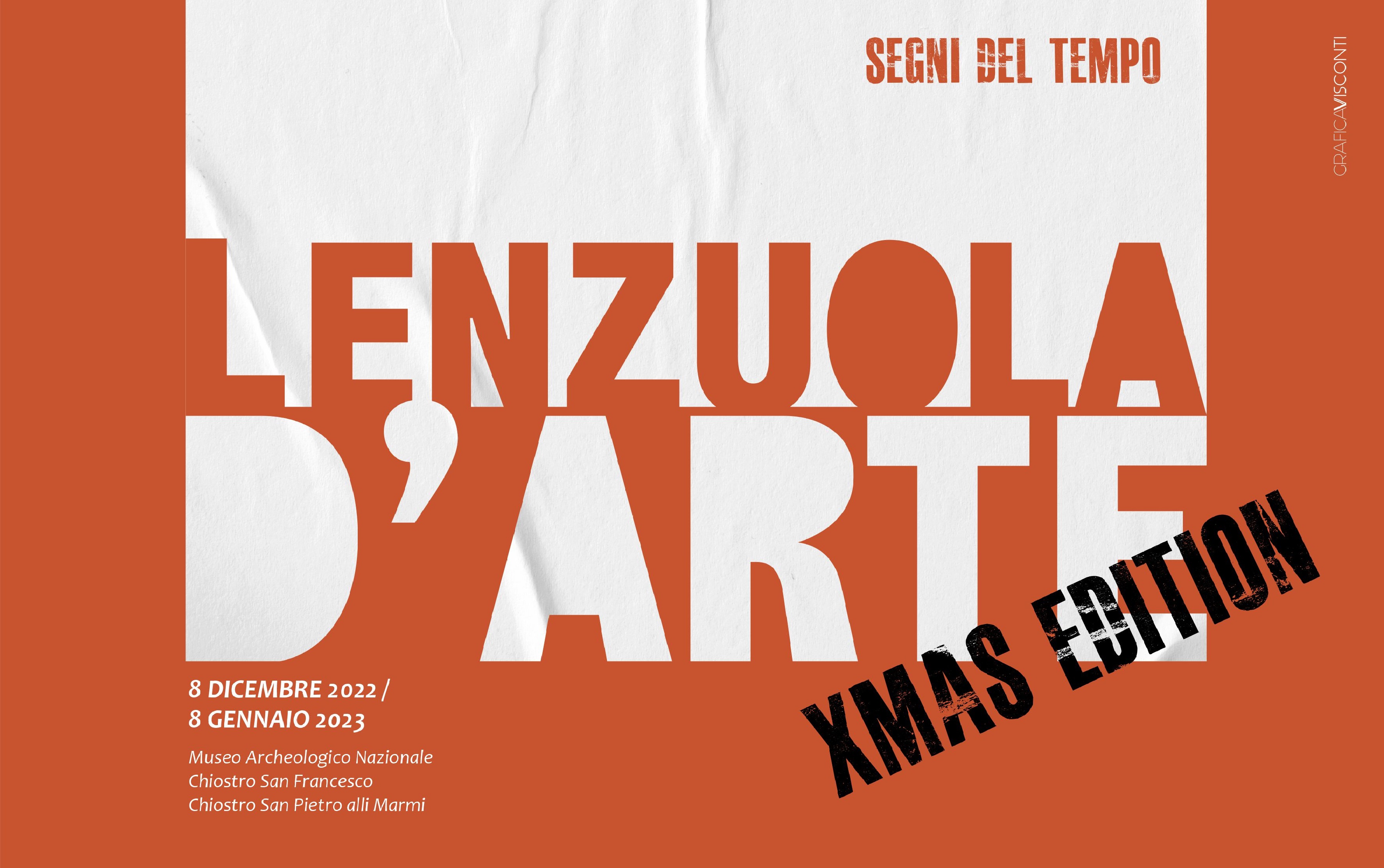 Lenzuola d’Arte - Christmas Edition “I Segni del Tempo”